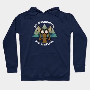 Mt Washington Moose Binoculars - Dark Shirts Hoodie